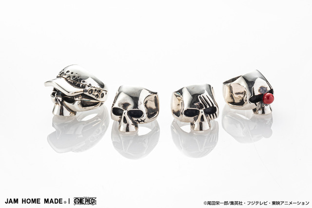 JAM HOME MADE ワンピース スカルリング [ルフィ] [シャンクス] [バギー]（C）尾田栄一郎/集英社・フジテレビ・東映アニメーション