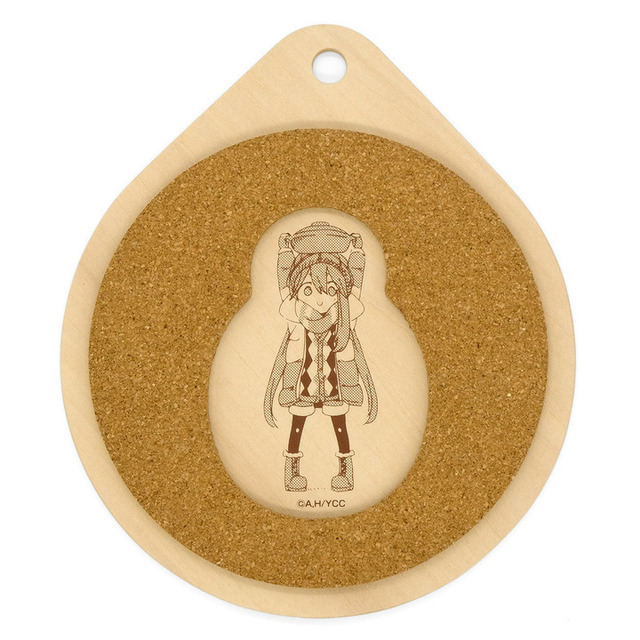 『ゆるキャン△』「リバーシブル鍋敷き ver.2」（C）あfろ・芳文社／野外活動委員会