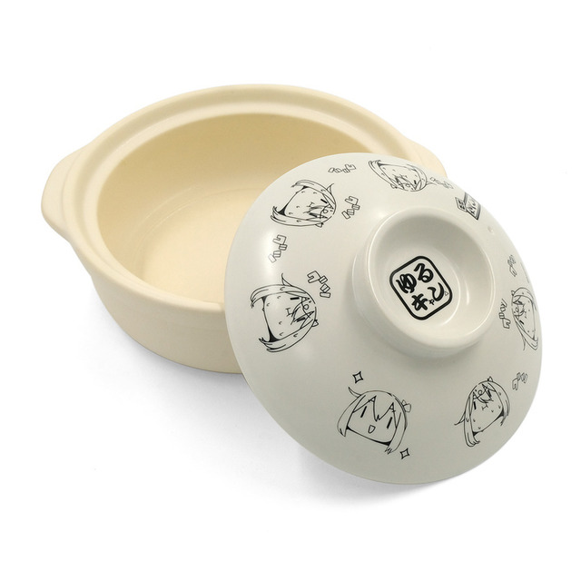 『ゆるキャン△』「鍋の妖精 なべしこ IH対応 土鍋」（C）あfろ・芳文社／野外活動委員会