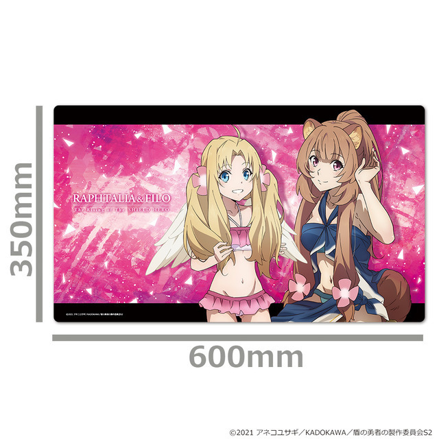「キャラクターラバーマット」3,300円（税込）（C）2021 アネコユサギ／KADOKAWA／盾の勇者の製作委員会S2
