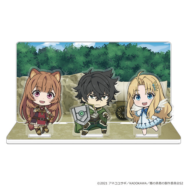「アクリルジオラマ」1,650円（税込）（C）2021 アネコユサギ／KADOKAWA／盾の勇者の製作委員会S2