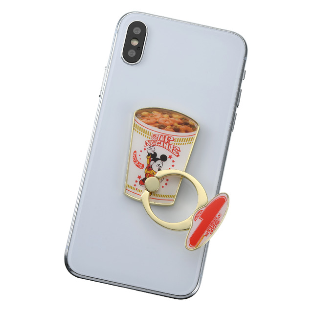 ディズニーストア×日清食品「カップヌードル」スマートフォンリング（C）Disney