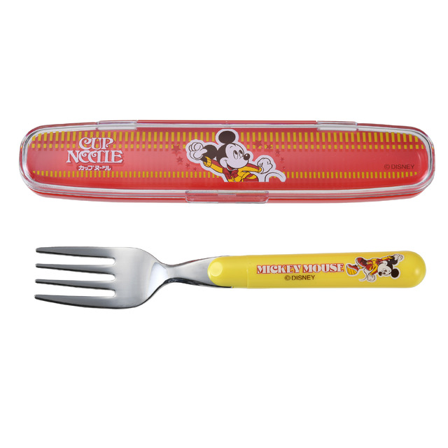 ディズニーストア×日清食品「カップヌードル」フォーク（C）Disney