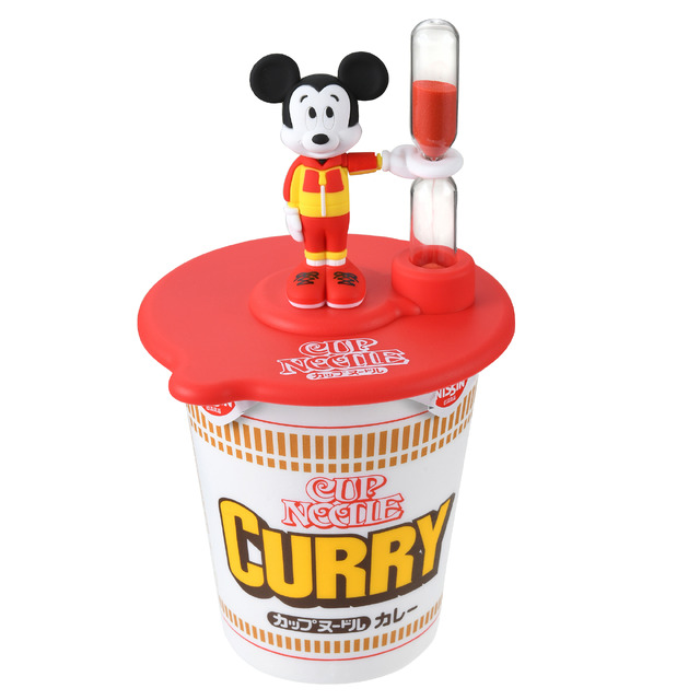 品「カップヌードル」砂時計付きカップヌードルストッパー（C）Disney