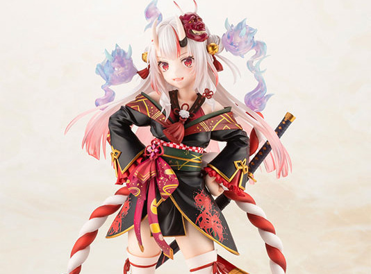 「ホロライブプロダクション 百鬼あやめ 1/7スケール 完成品フィギュア」19,800円（税込）（C）2016 COVER Corp.