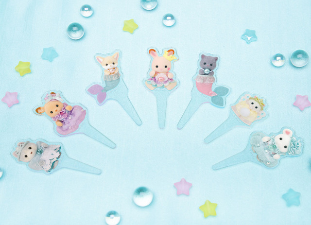 「シルバニア森のキッチンポップアップカフェ ～ゆめいろマーメイド～ハロウィンver.」アクリルピック（C）EPOCH