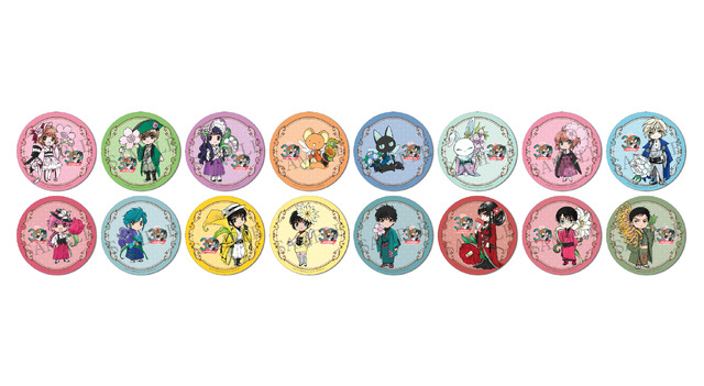 「『CLAMP画業30周年』×アニメイトカフェ」コースター／全16種／ランダム（C）CLAMP・ShigatsuTsuitachi CO.,LTD.／講談社