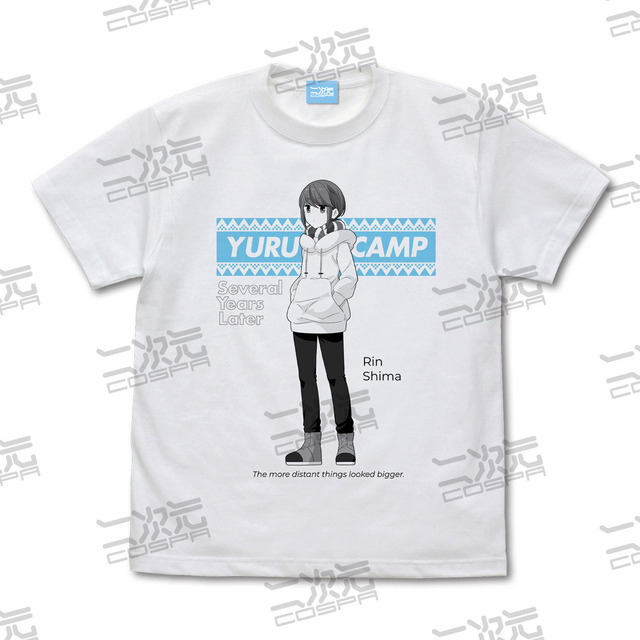 映画『ゆるキャン△』 志摩 リン Tシャツ（C）あfろ・芳文社/野外活動委員会