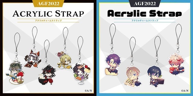 「アクリルチャームストラップ」1,000円（税込）（C）ANYCOLOR,Inc（C）A/N