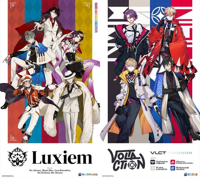 AGF2022「にじさんじ＆NIJISANJI EN」描き下ろしイラスト（C）ANYCOLOR,Inc（C）A/N