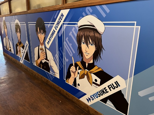 「ココス×新テニスの王子様 U-17 WORLD CUP 美味しさは、もっと上にいくよ COCO‘S WORLD CUPキャンペーン」ココス中野店（C）許斐 剛／集英社・ＮＡＳ・新テニスの王子様プロジェクト