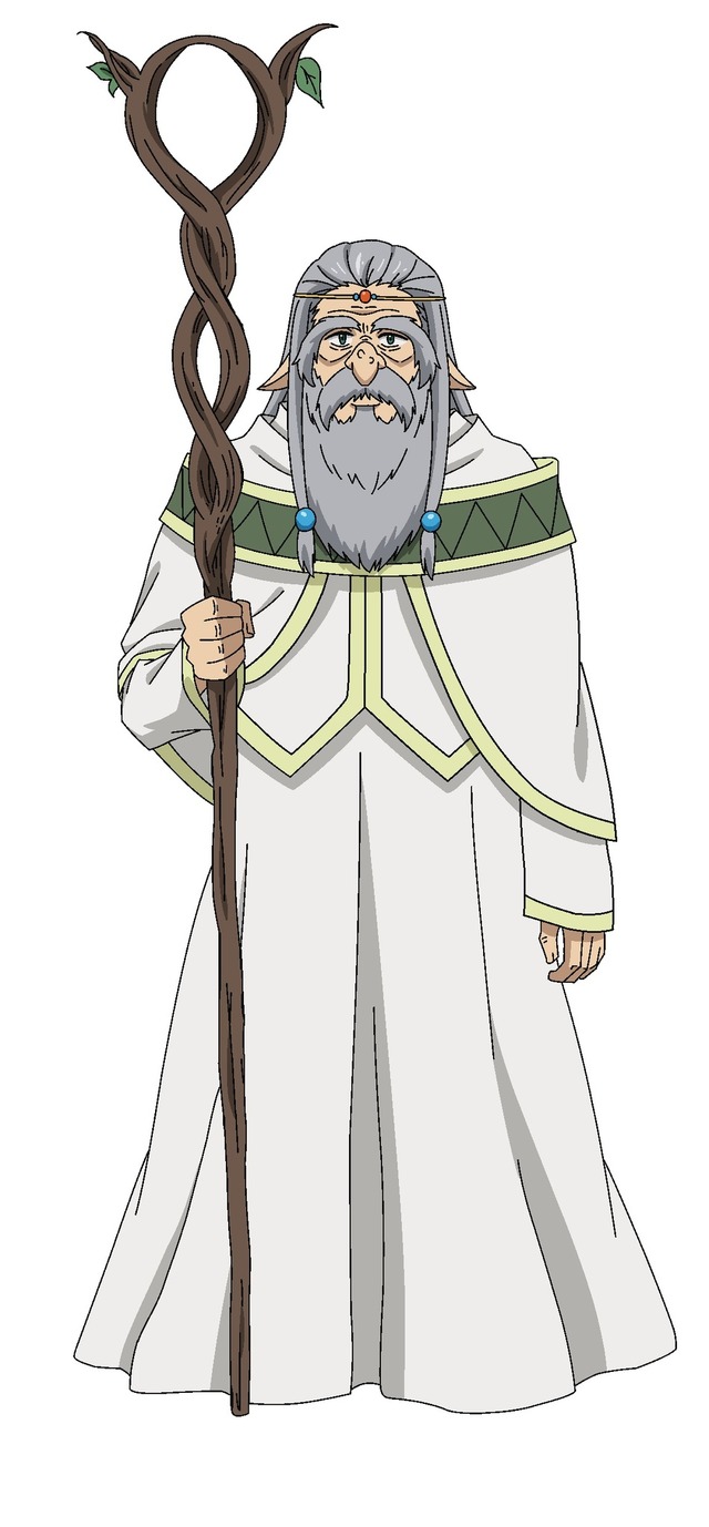 TVアニメ『真・進化の実～知らないうちに勝ち組人生～』バーナバス・エイブリッド設定画（C）美紅／双葉社・「真・進化の実」製作委員会