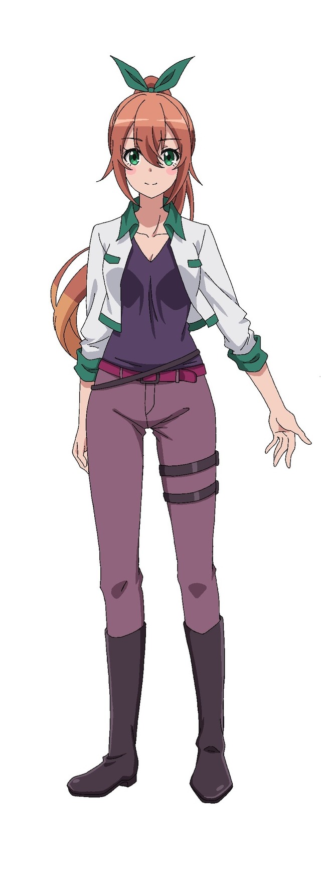 TVアニメ『真・進化の実～知らないうちに勝ち組人生～』ルルネ設定画（C）美紅／双葉社・「真・進化の実」製作委員会