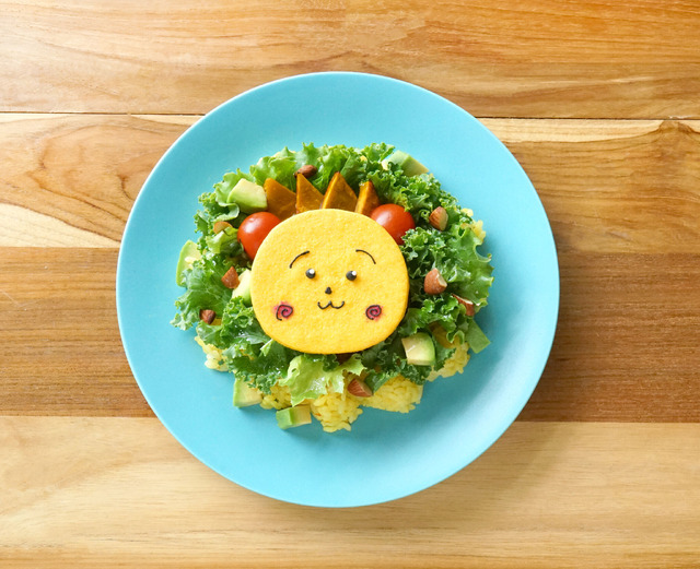 『コジコジ』×「サンデーブランチ」コジコジのアボカドナッツタコライス（C）さくらももこ