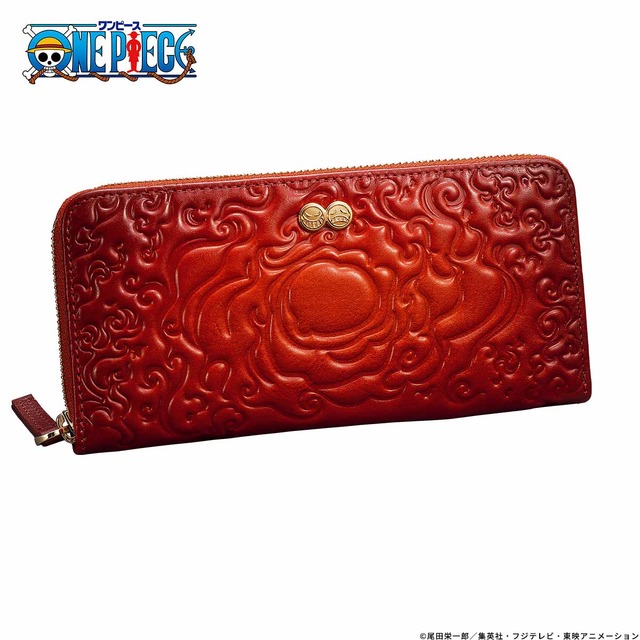 「ONE PIECE グラデーションレザーウォレット」エース（C）尾田栄一郎／集英社・フジテレビ・東映アニメーション