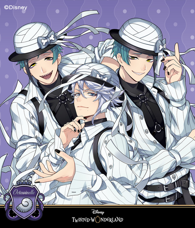 プリ機 ハルイロセカイ『ディズニーツイステッドワンダーランド』「オクタヴィネル寮」