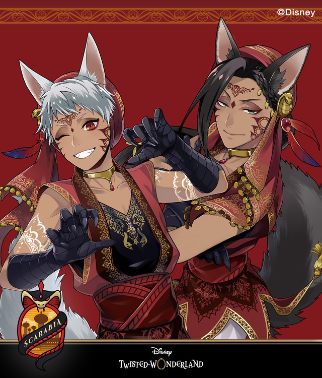 プリ機 ハルイロセカイ『ディズニーツイステッドワンダーランド』「スカラビア寮」