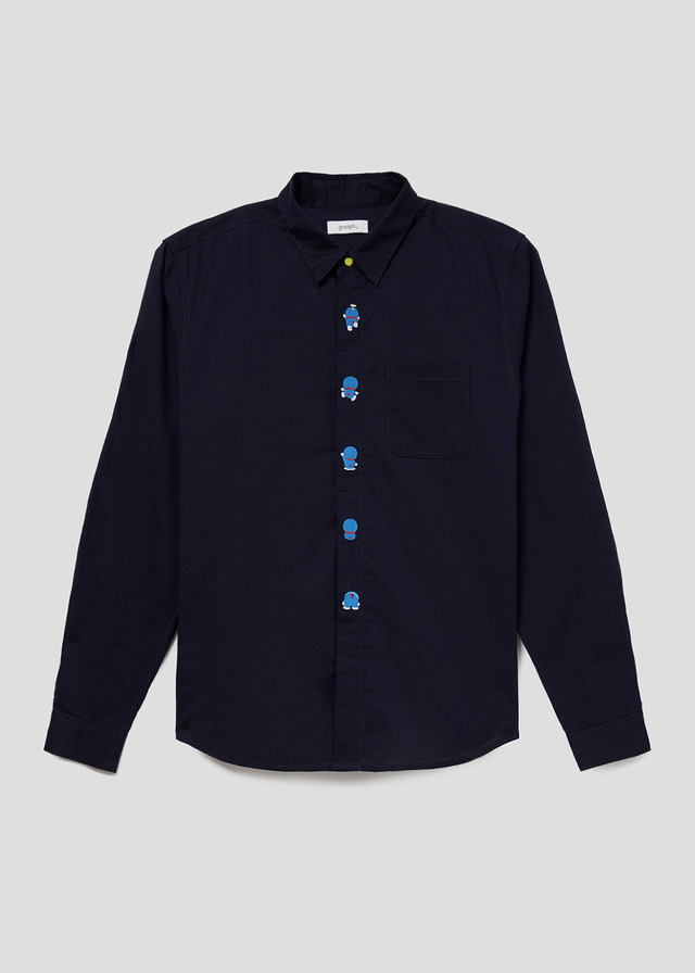 graniph シャツ ドラえもん バックショット（C）Fujiko-Pro