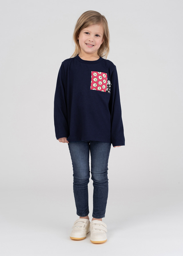 graniph キッズ長袖Tシャツ ひみつ道具「タイムふろしき」ジャイアン（C）Fujiko-Pro