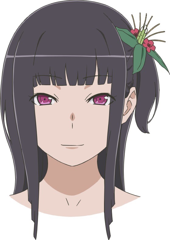 TVアニメ『ダンジョンに出会いを求めるのは間違っているだろうかIV 深章 厄災篇』ゴジョウノ・輝夜 キャラクター設定画（C）大森藤ノ・SBクリエイティブ/ダンまち4製作委員会