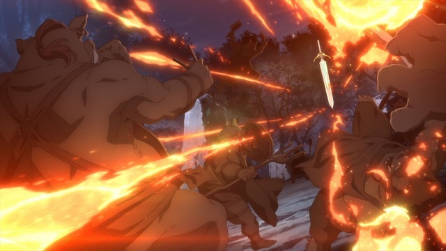 『転生したら剣でした』第1話「モフ耳が出会ったのは剣でした」先行場面カット（C）棚架ユウ・るろお／マイクロマガジン社／転剣製作委員会