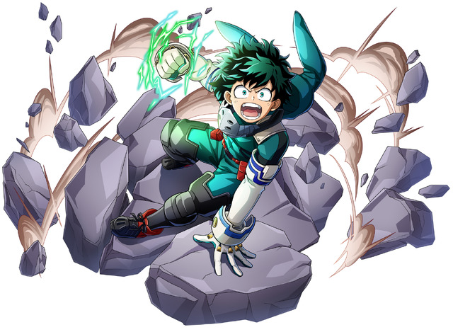 『僕のヒーローアカデミア ULTRA IMPACT』「[譲れない想い]緑谷出久」覚醒前（C）堀越耕平／集英社・僕のヒーローアカデミア製作委員会（C）Bandai Namco Entertainment Inc.