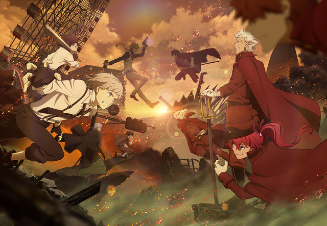 『文豪ストレイドッグス』第4シーズン　キービジュアル文字なし（C）朝霧カフカ・春河35/KADOKAWA/文豪ストレイドッグス製作委員会