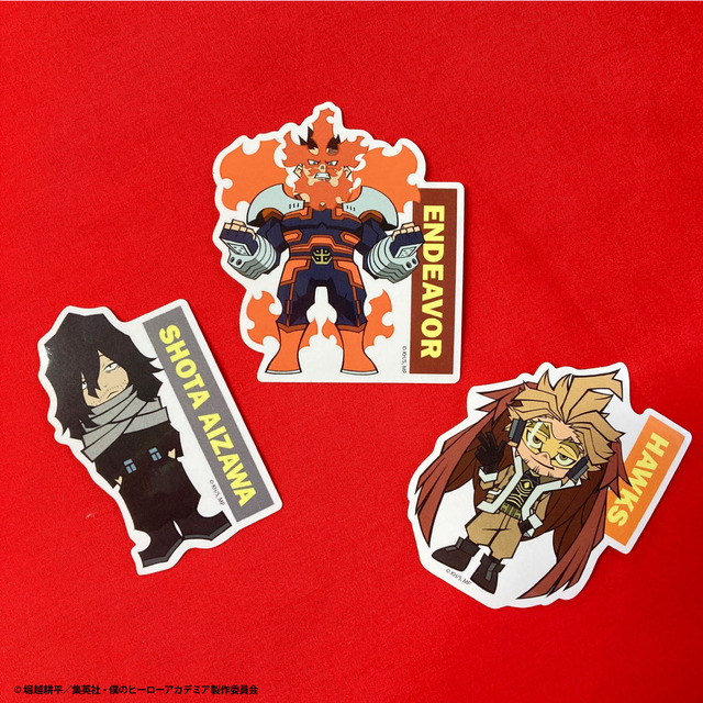 TVアニメ『僕のヒーローアカデミア』とサンキューマートがコラボ「ステッカー」（C）堀越耕平／集英社・僕のヒーローアカデミア製作委員会