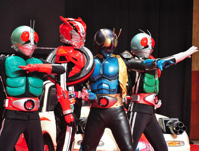 映画『スーパーヒーロー大戦GP 仮面ライダー3号』会見