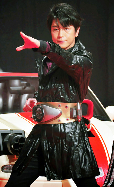 “仮面ライダー3号”こと黒井響一郎を演じる、及川光博／映画『スーパーヒーロー大戦GP 仮面ライダー3号』会見