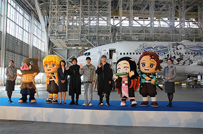 特別デザイン機「鬼滅の刃 じぇっと-参-」がデビュー