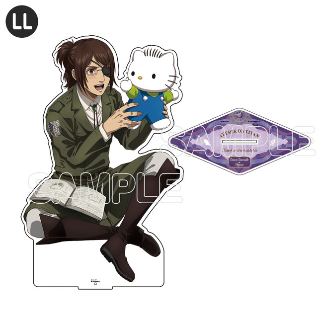 『進撃の巨人×サンリオキャラクターズ』コラボグッズ画像（C）諫山創・講談社／「進撃の巨人」The Final Season 製作委員会 （C）2022 SANRIO CO.,LTD.（L）