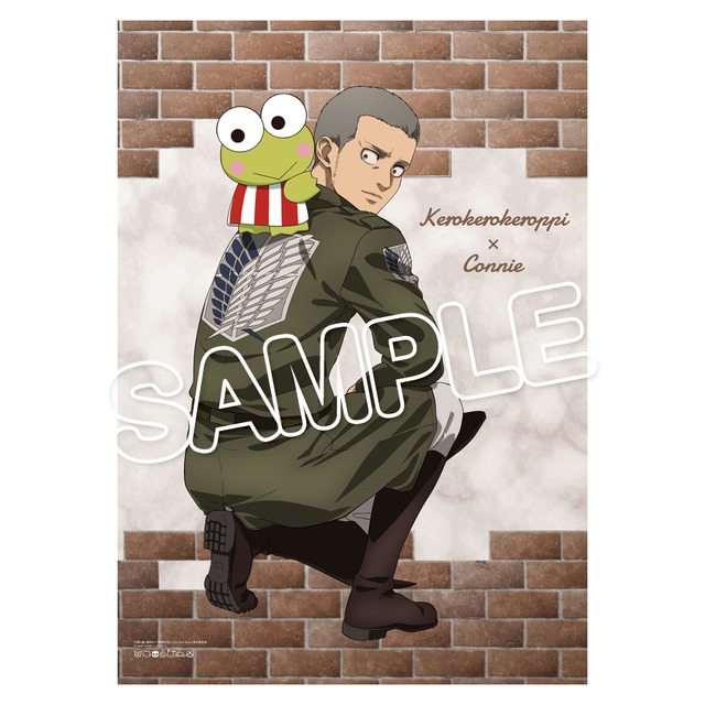 『進撃の巨人×サンリオキャラクターズ』コラボグッズ画像（C）諫山創・講談社／「進撃の巨人」The Final Season 製作委員会 （C）2022 SANRIO CO.,LTD.（L）