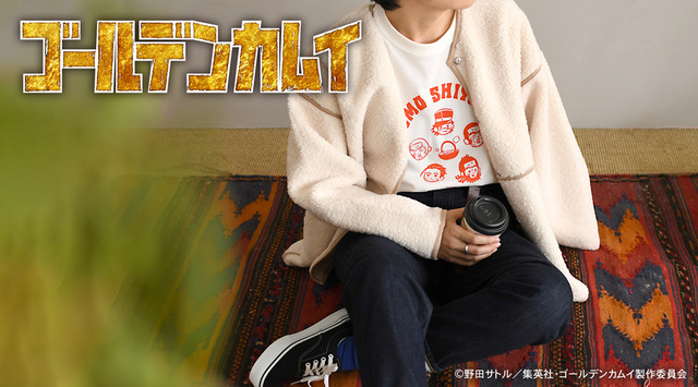 『ゴールデンカムイ』×「ビィズニィズ」コラボグッズ第2弾 ビッグTシャツ（全6種）（C）野田サトル／集英社・ゴールデンカムイ製作委員会