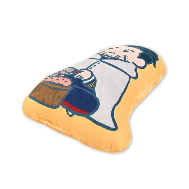 『ゴールデンカムイ』×「ビィズニィズ」コラボグッズ第2弾 ダイカットクッション(全5種)（C）野田サトル／集英社・ゴールデンカムイ製作委員会