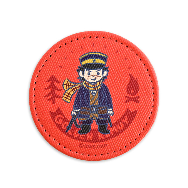 『ゴールデンカムイ』×「ビィズニィズ」コラボグッズ第2弾 レザーバッジ(全11種) （C）野田サトル／集英社・ゴールデンカムイ製作委員会