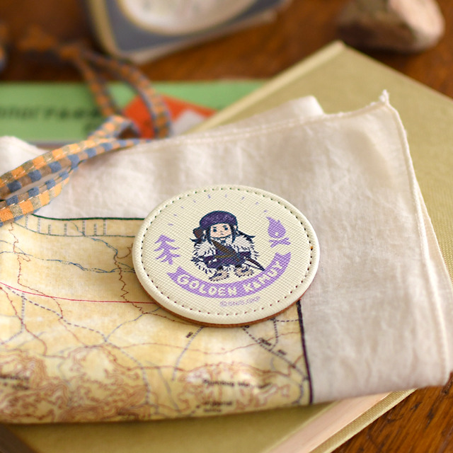 『ゴールデンカムイ』×「ビィズニィズ」コラボグッズ第2弾 レザーバッジ(全11種) （C）野田サトル／集英社・ゴールデンカムイ製作委員会