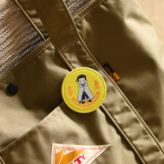 『ゴールデンカムイ』×「ビィズニィズ」コラボグッズ第2弾 レザーバッジ(全11種) （C）野田サトル／集英社・ゴールデンカムイ製作委員会