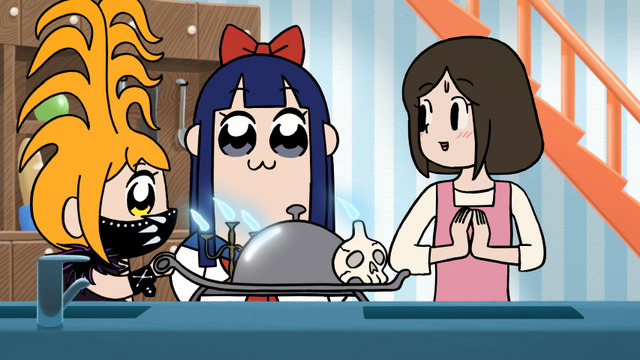 『ポプテピピック TVアニメーション作品第二シリーズ』第2話先行カット（C）大川ぶくぶ/竹書房・キングレコード