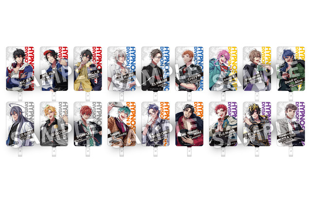 「ピザハット×『ヒプノシスマイク -Division Rap Battle-』」オリジナルフォンタブ18種コンプリートセット（C）PIZZA HUT JAPAN LTD. All Rights Reserved.（C）King Record Co., Ltd.