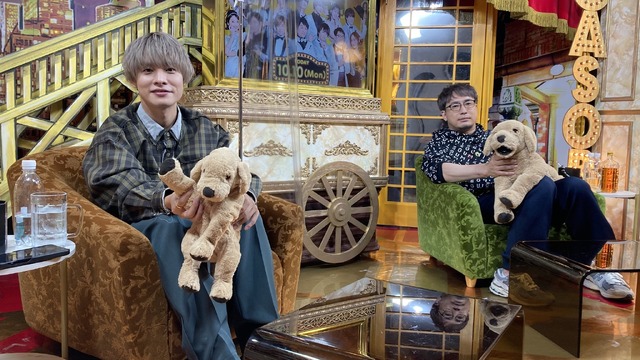 『声優と夜あそび 月【安元洋貴×岡本信彦】#22』（C）AbemaTV,Inc.