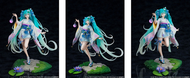 「初音ミク 真夏花火Ver. 1/7スケールフィギュア」32,780円（税込）Art by TID（C）Crypton Future Media,INC. www.piapro.net