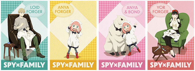 『SPY×FAMILY』アニメ第2クール放送記念フェア in アニメイト第2弾～フォージャー家へようこそ～（C）遠藤達哉／集英社・SPY×FAMILY製作委員会