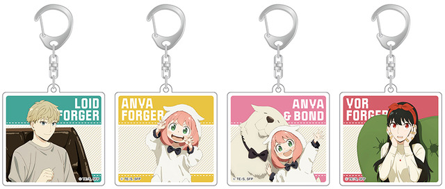 『SPY×FAMILY』アクリルキーホルダー　パーカー（C）遠藤達哉／集英社・SPY×FAMILY製作委員会