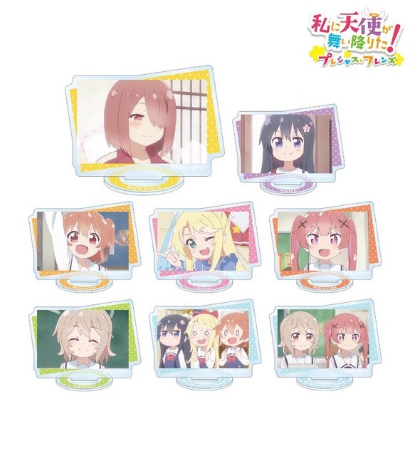 「トレーディング場面写アクリルスタンド」単品880円（税込）／BOX7,040円（税込）（C）椋木ななつ・一迅社／わたてんプレフレ製作委員会