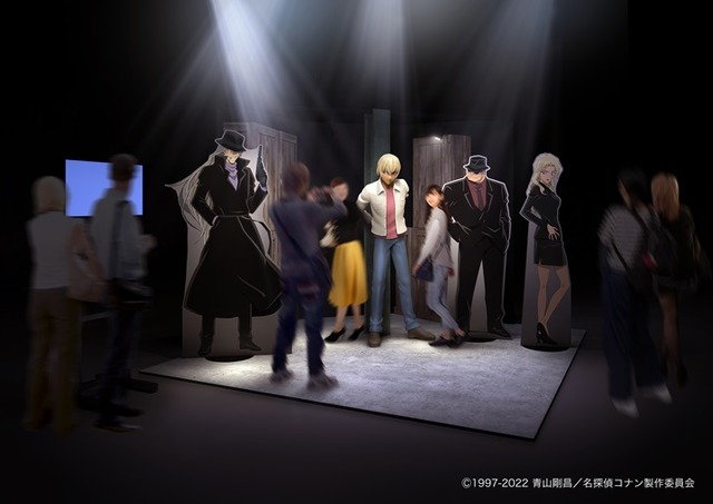「DETECTIVECONAN THE MOVIE 展 ～銀幕の回顧録（メモワール）～」イメージ（C）1997-2022 青山剛昌／名探偵コナン製作委員会