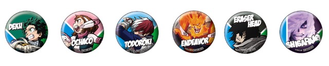 缶バッジ（C）堀越耕平／集英社・僕のヒーローアカデミア製作委員会
