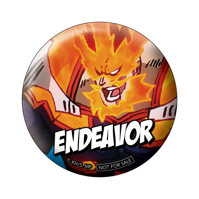 缶バッジ（C）堀越耕平／集英社・僕のヒーローアカデミア製作委員会