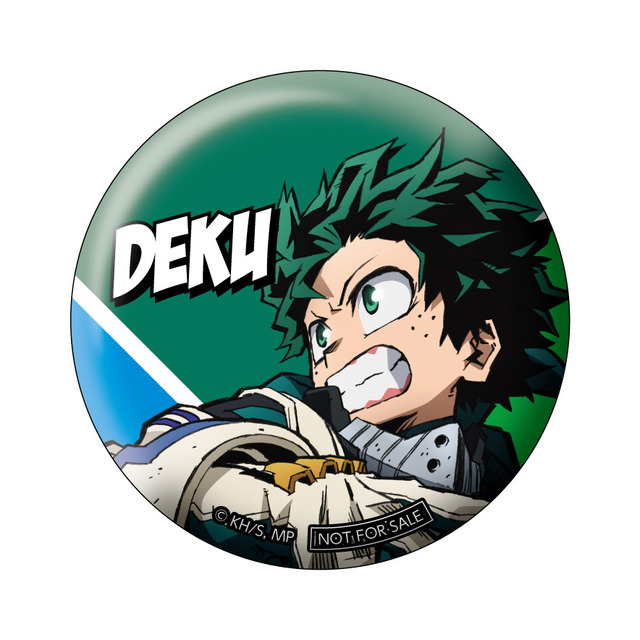 缶バッジ（C）堀越耕平／集英社・僕のヒーローアカデミア製作委員会
