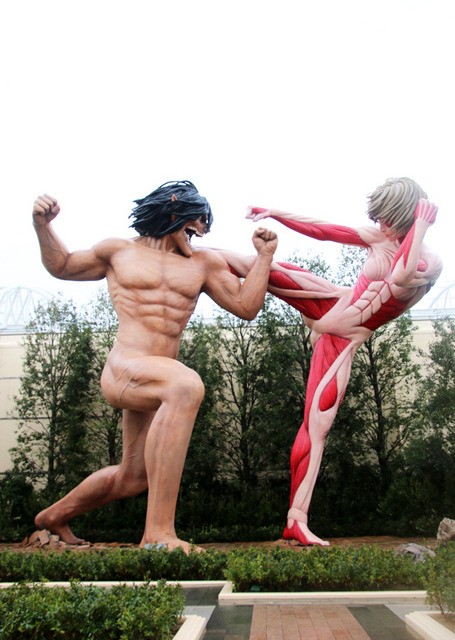 「進撃の巨人・ザ・リアル」／USJ「ユニバーサル・クールジャパン」-(C) 諫山創・講談社／「進撃の巨人」製作委員会